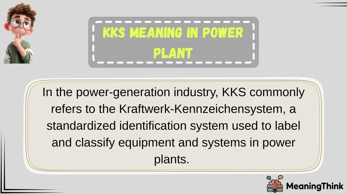 KKS Meaning in Power Plant