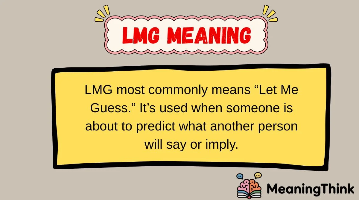 LMG Meaning
