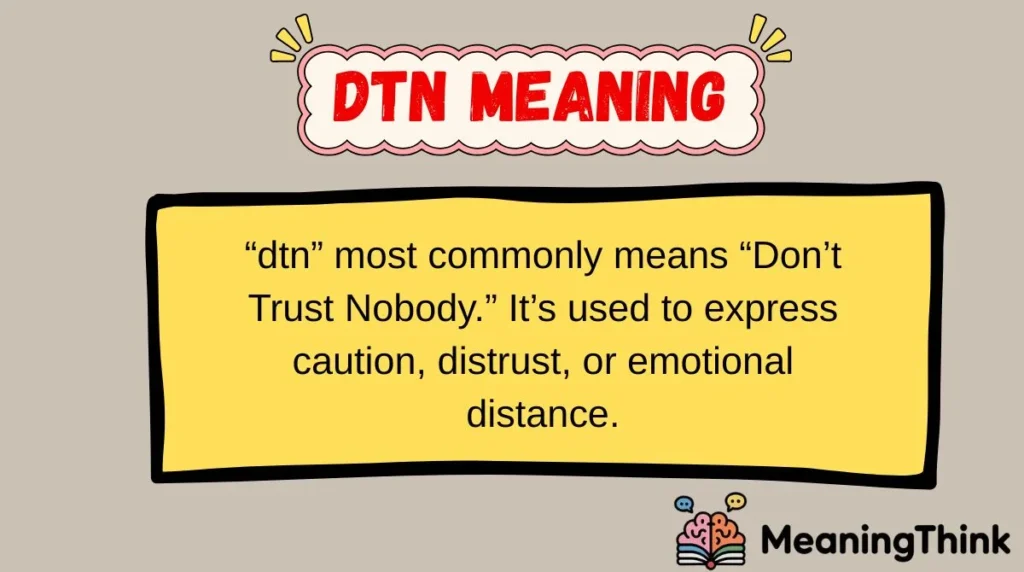 dtn Meaning