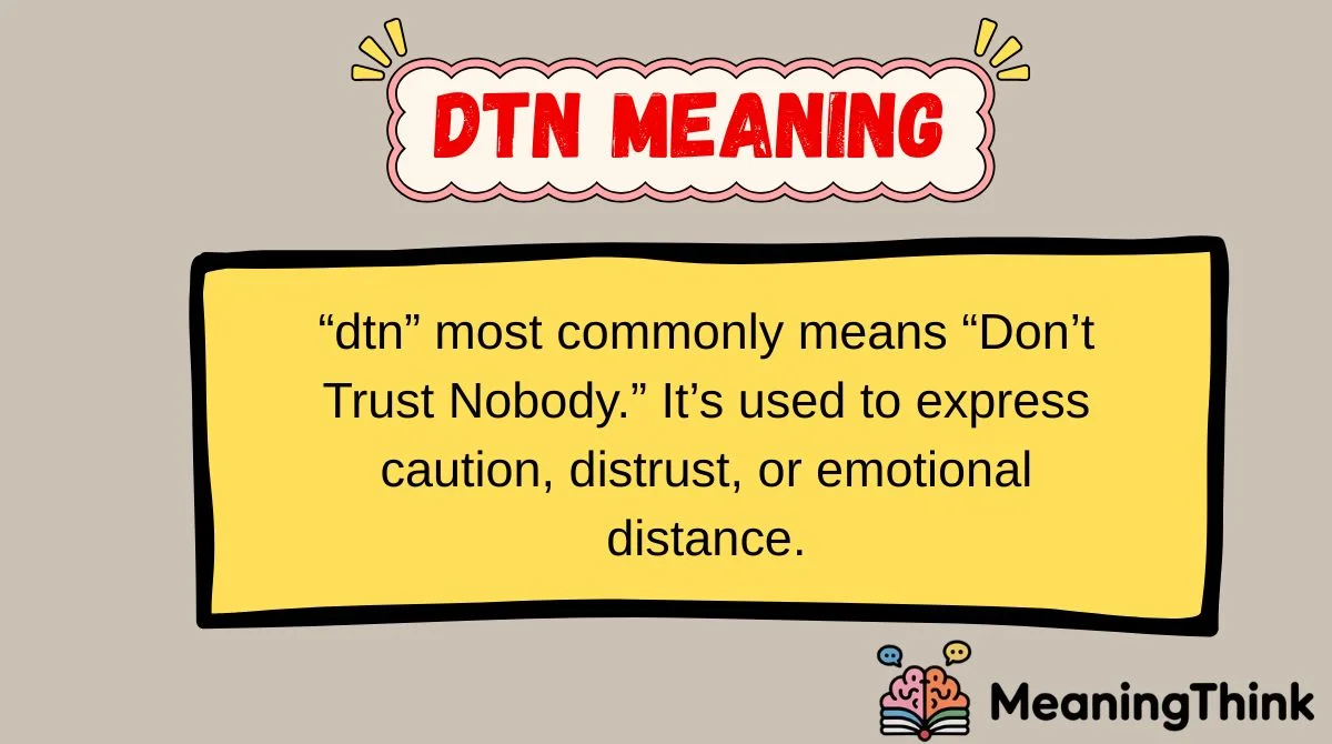 dtn Meaning