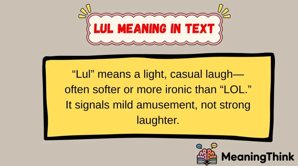 lul meaning in text