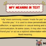 mfy meaning in text