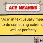 Ace Meaning