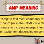 amp Meaning