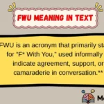 FWU Meaning in Text