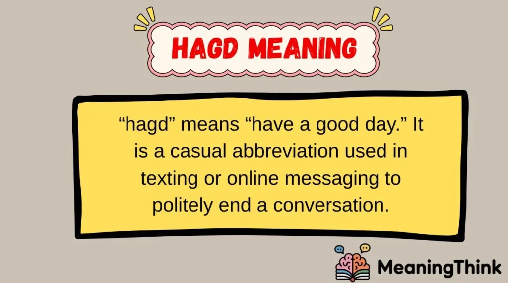 hagd Meaning