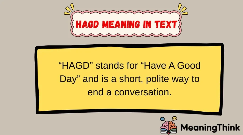 HAGD Meaning in Text