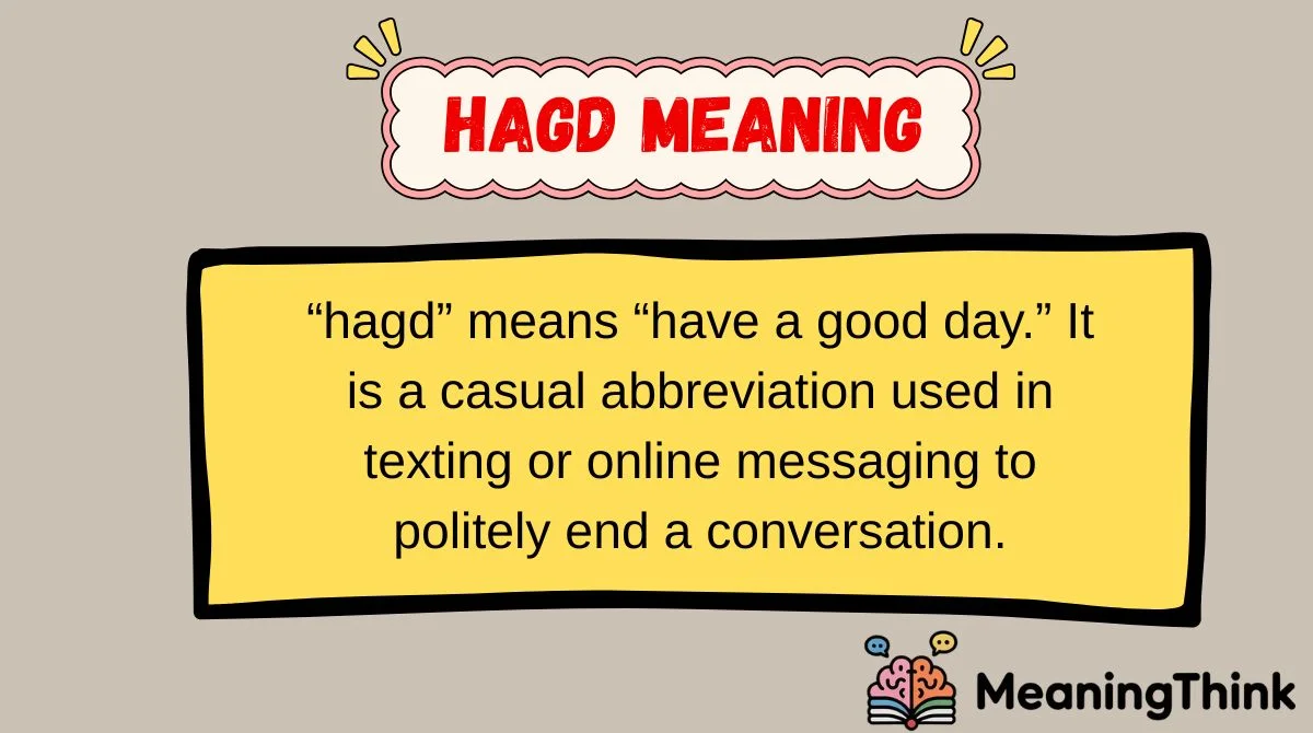 hagd Meaning