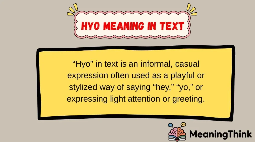 hyo meaning in text