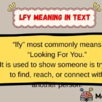 lfy meaning in text