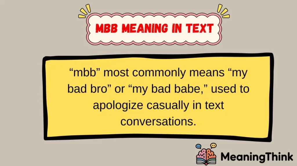 mbb meaning in text
