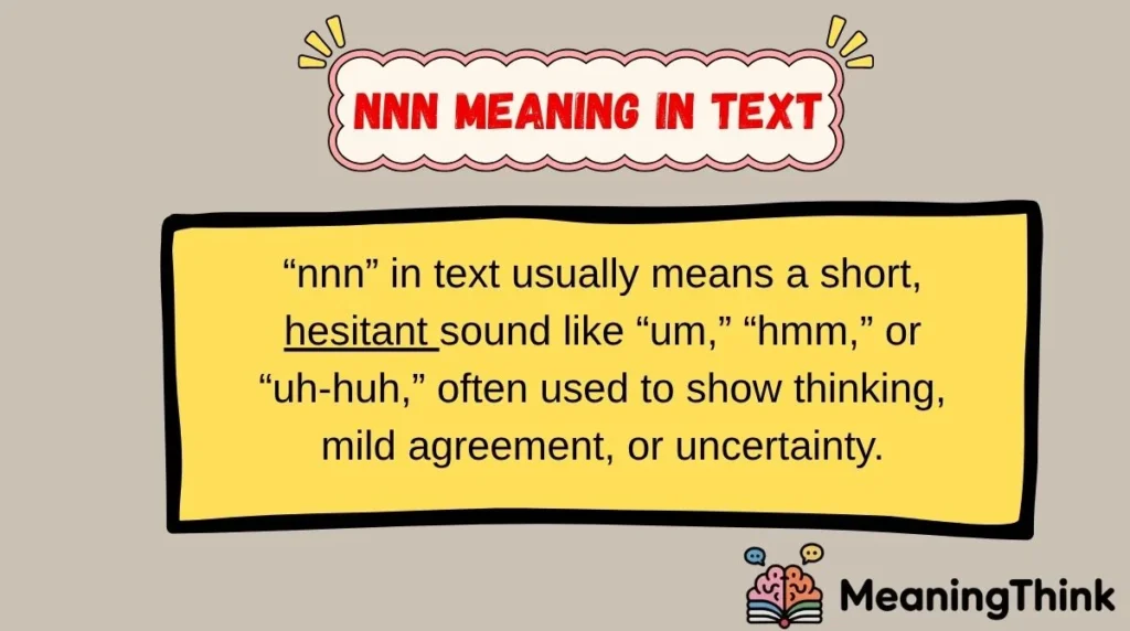 NNN Meaning in Text