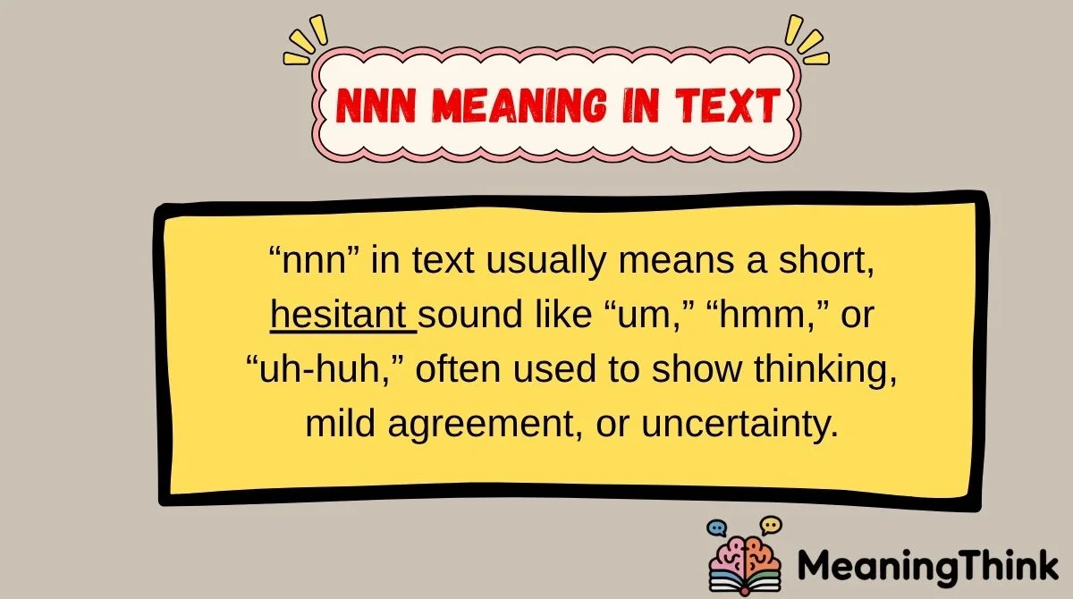 NNN Meaning in Text
