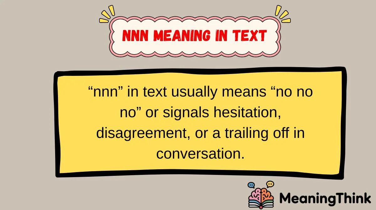 nnn Meaning in Text