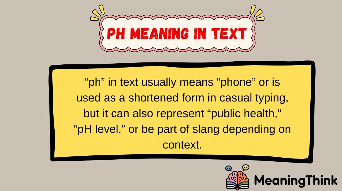 ph meaning in text