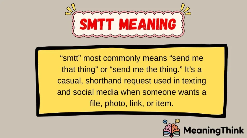 smtt Meaning