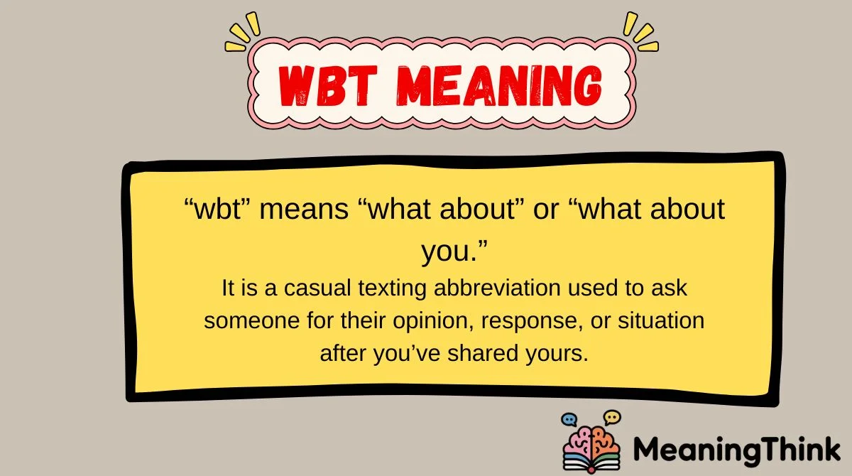 WBT Meaning
