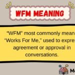 WFM Meaning