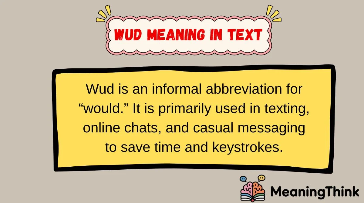 Wud Meaning in Text