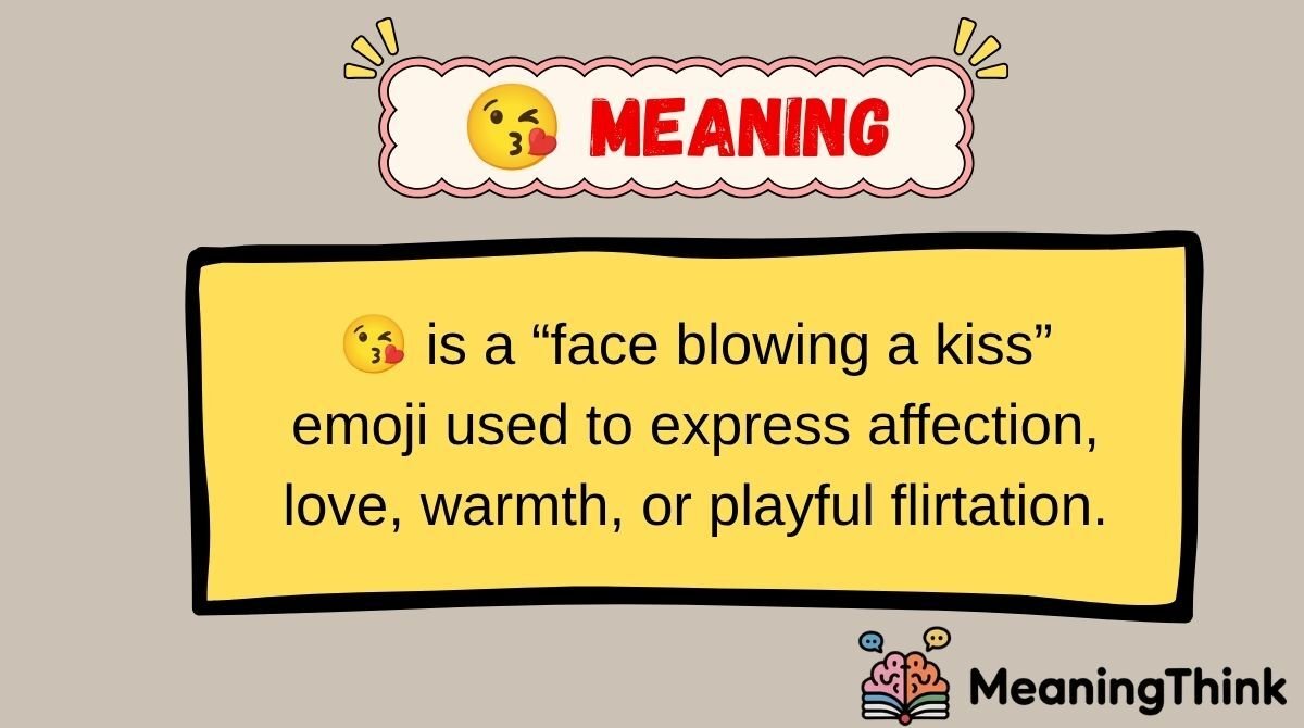 😘 Meaning