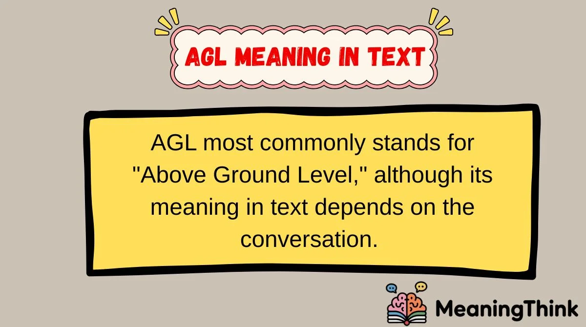 AGL Meaning in Text