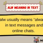 alw Meaning in Text