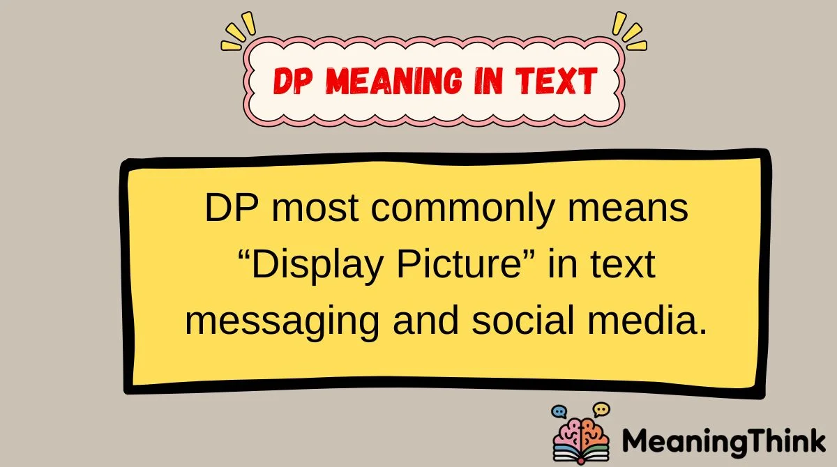 DP Meaning in Text