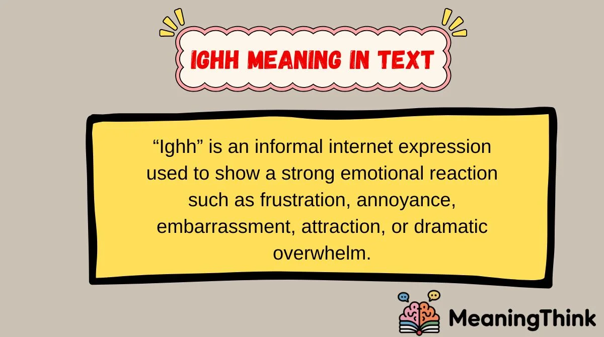 ighh Meaning in Text