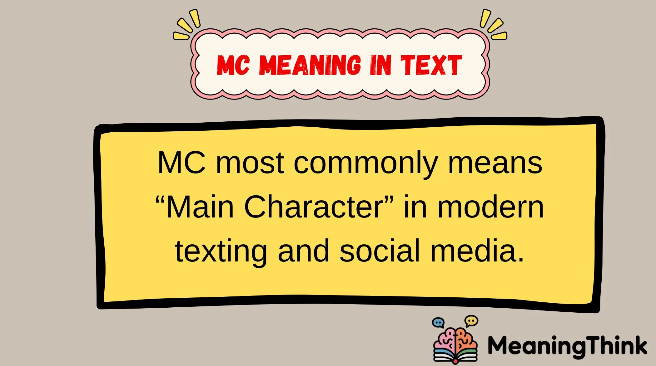 MC Meaning in Text