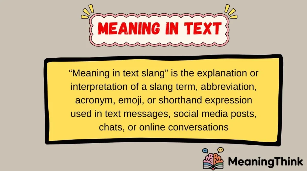 Meaning in Text