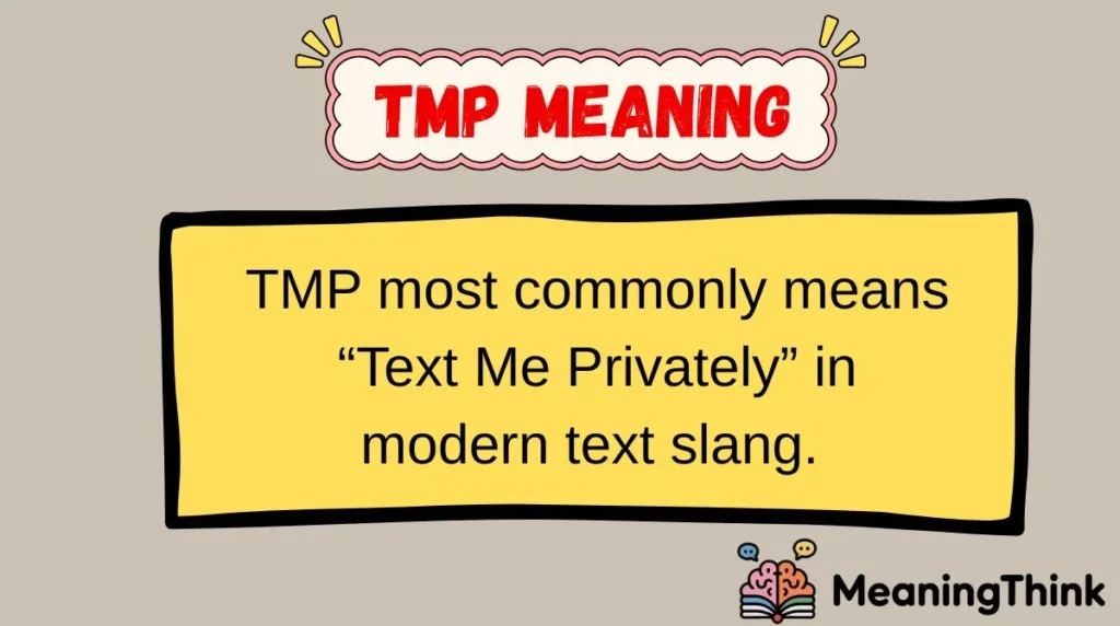 TMP Meaning