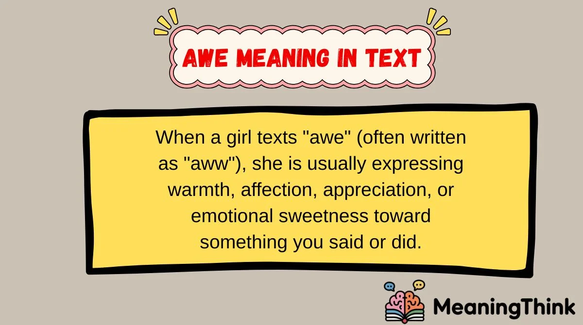 Awe Meaning in Text