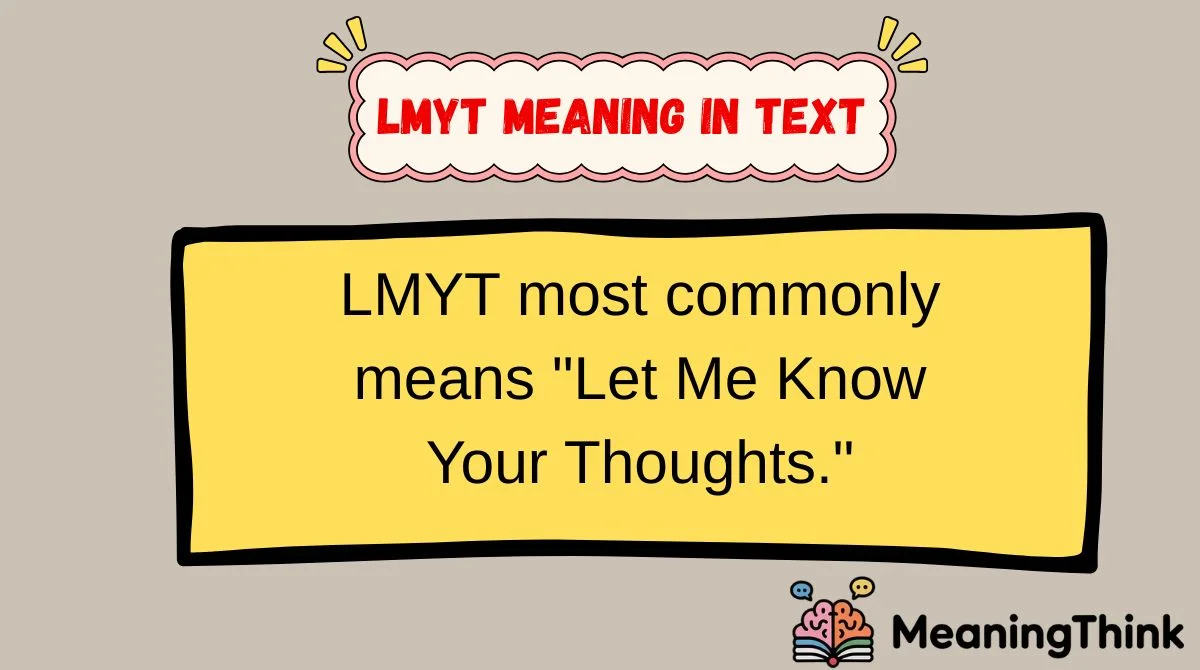 LMYT Meaning in Text