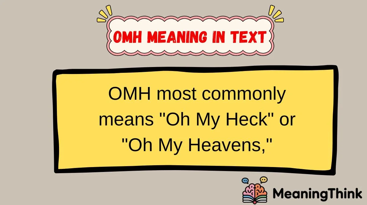 OMH Meaning in Text